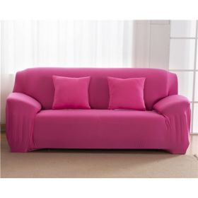 Solid Corner Sofa Covers Couch Slipcovers Elastica Material Sofa Skin Protector Cover Sofa Armchair (Option: 7-Pillowcase×2)