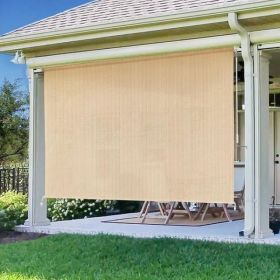 8'X6' Sesame HDPE Spliced Roller Shutter (Option: defaulttitle)